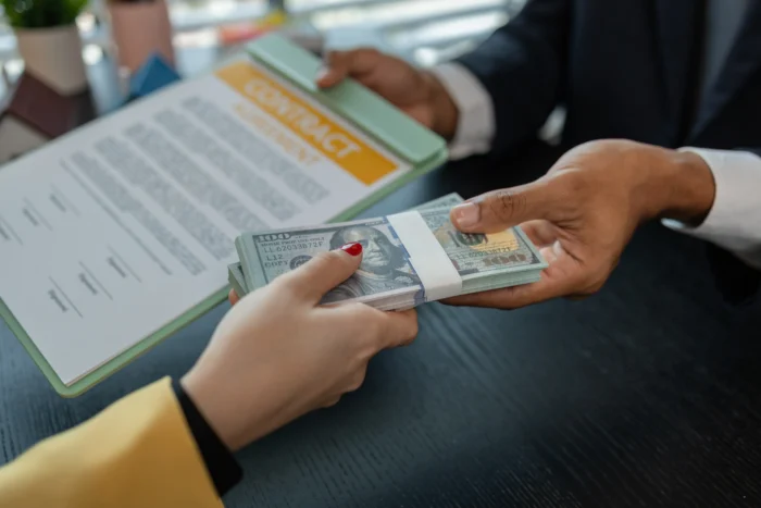 the buyer or renter is placing a deposit money with the real estate agent after signing - Where Are Insurance Payments Entered in Medisoft? - Computer Mate